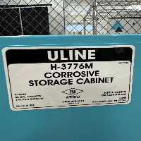 ULINE 45 Gallon Corrosive Storage Cabinet image 0